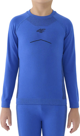 Bielizna bezszwowa dla chłopca 4F M248 kobalt 4FJWAW25USEAM248 36S