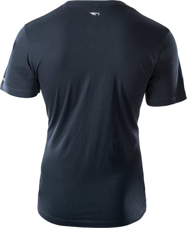 Koszulka t-shirt bawełniana męska Hi-tec Retro granatowa rozmiar L