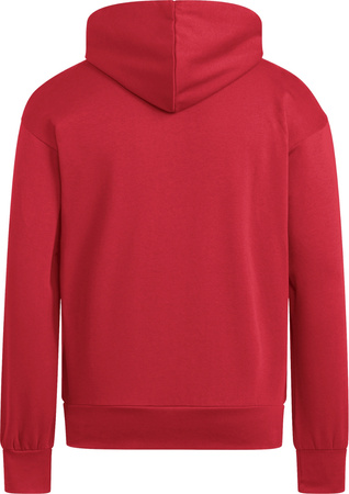 Bluza męska adidas Essentials Feelcozy Hoodie czerwona KC0907