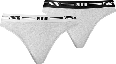 Bielizna damska Puma String 2P Pack szara 907854 05