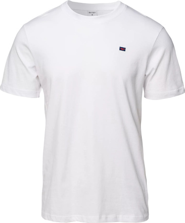 Męska koszulka z krótkim rękawem Hi-tec Playo biała rozmiar XXL