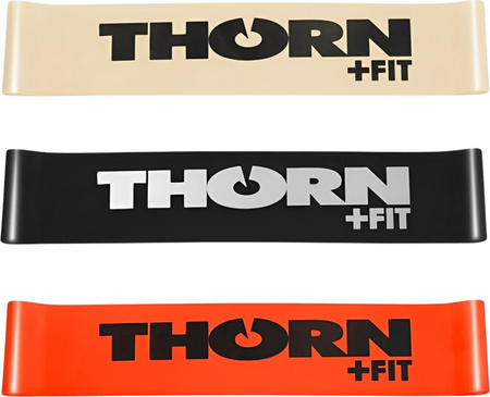 Zestaw gum do ćwiczeń Thorn Fit resistance band set 3 szt.