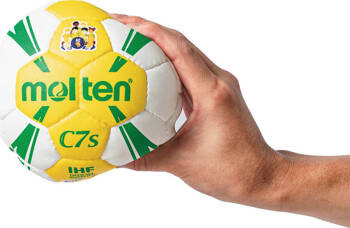 Piłka do ręcznej Molten C7s r.00 miękka H00C1300-YW-HS