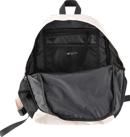 Plecak sportowy szkolny miejski 4F U273 beżowy 4FWSS24ABACU273 83S