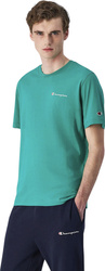 Koszulka męska Champion SS Tee zielona 220264 GS130
