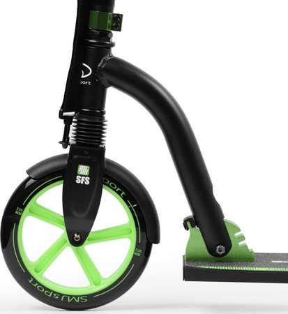 Hulajnoga Smj czarno-zielona NL-700-230/205