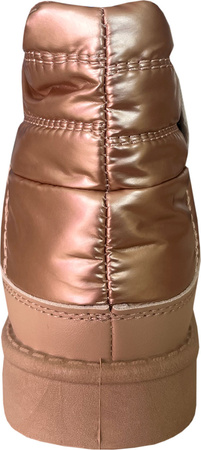 Buty damskie ocieplane zimowe śniegowce Lee Cooper złote LCJ-23-44-1965LA