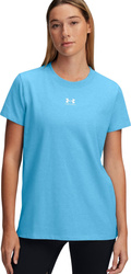 Koszulka damska Under Armour Rival Core SS jasnoniebieska 1383648 453