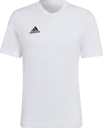 Koszulka męska adidas Entrada 22 Tee biała HC0452