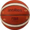 Piłka do koszykówki koszykowa Molten meczowa FIBA EuroBasket 2025 B7G5000‑E5Z skóra naturalna rozmiar 7