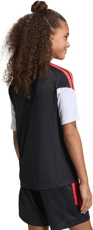 Koszulka dla dzieci adidas Tiro 26 League Jersey czarno-czerwona KB1326