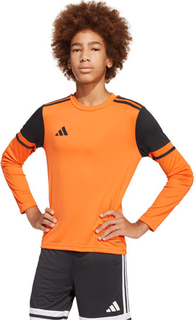 Bluza bramkarska dla dzieci adidas Squadra 25 Long Sleeve pomarańczowa JJ1941