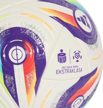Piłka nożna adidas Ekstraklasa Pro kolorowa JY1297
