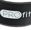 Pas kulturystyczny Profit szeroki czarny 1702