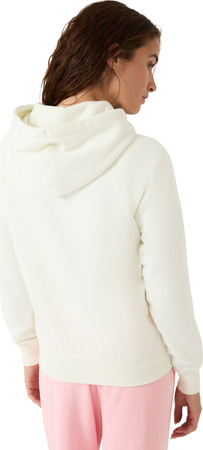 Bluza damska Champion Hooded Sweatshirt kremowa 118160 WW049