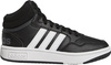 Buty dziecięce adidas Hoops Mid czarne GW0402