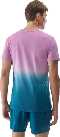 Koszulka męska 4F M1290 fioletowo-niebieska 4FWSS24TTSHM1290 51S