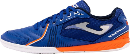 Buty piłkarskie Joma Dribling Indoor 2404 niebiesko-pomarańczowe DRIW2404IN