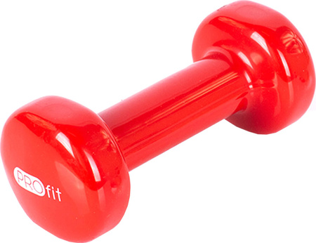 Hantle winylowe Profit czerwone 2x1 kg DK 4102