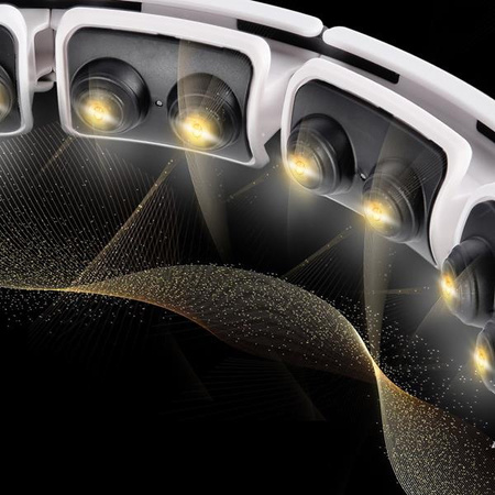 Hula hop white z magnesami i obciążnikiem licznik HMS hhm16