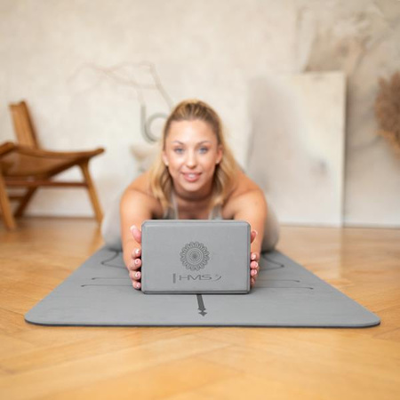 Kostka blok do jogi yogi klocek pilates ćwiczenia HMS