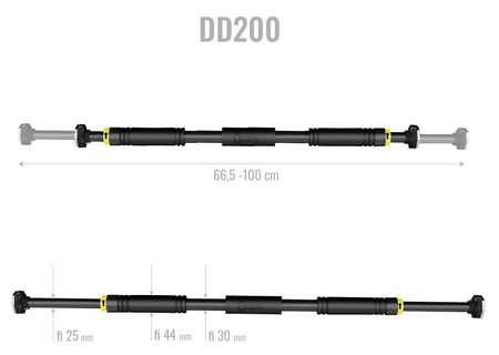 Drążek rozporowy HMS Premium DD200 66,5-100 cm