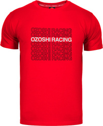 Koszulka męska Ozoshi TSH04 czerwona OZ93806