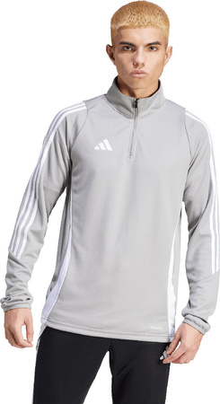 Bluza męska adidas Tiro 24 Training Top szaro-biała IS1041