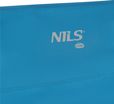 Krzesło fotel turystyczne plażowe składane Nils Camp NC3704 niebieskie