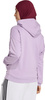 Bluza damska adidas Essentials Linear French Terry Hoodie fioletowa JY0036