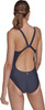 Kostium kąpielowy damski adidas Mid 3-Stripes Swimsuit granatowy HS5317