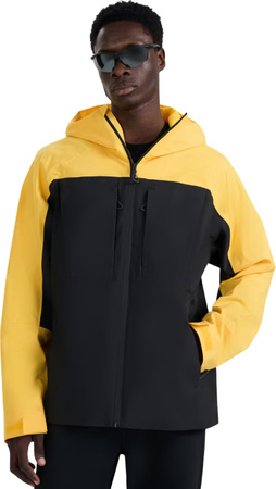 Kurtka trekkingowa męska 4F M1010 żółto-czarna 4FWAW25TTJAM1010 71S