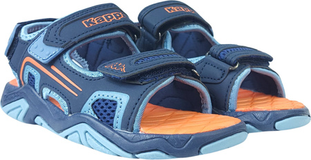 Sandały dla dzieci Kappa Milos II K granatowo-niebieskie 261017K 6764