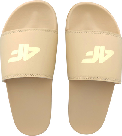 Klapki damskie 4F F010 beżowe 4FRMM00FSLIF010 83S