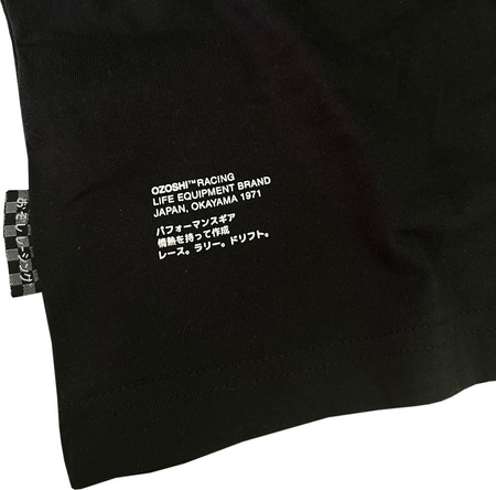 Koszulka męska Ozoshi Retsu czarna OZ93352