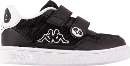 Buty sportowe szkolne miejskie dziecięce Kappa PIO M Sneakers czarno-białe 280023M 1110