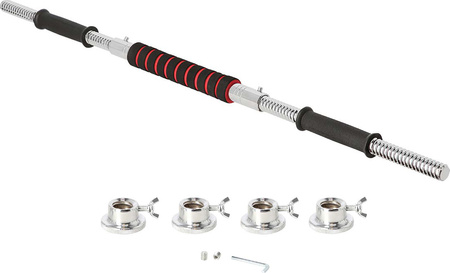 Sztangielki/sztanga gumowane HMS SGGX30 30 KG