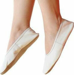 Dziecięce baletki skórzane do tańca gimnastyczne Jotam rozmiar 30