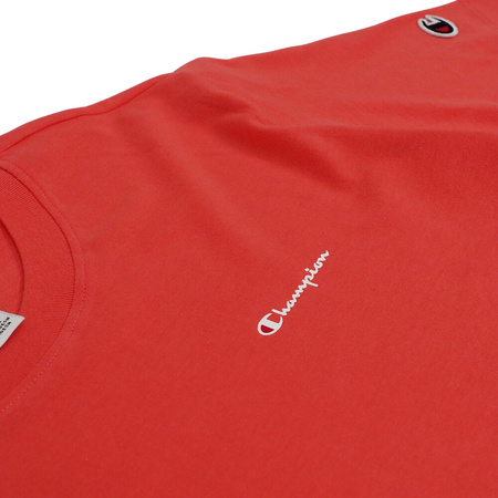 Koszulka damska Champion SS Tee koralowa 117535 PS004