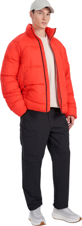 Kurtka puchowa męska 4F M0707 czerwona 4FRAW25TDJAM0707 62S