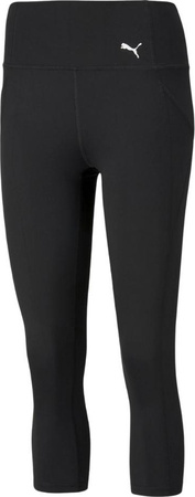 Legginsy damskie Puma 3/4 Train Favorite Forever High Waist czarne 520266 01