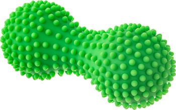Wałek do masażu i rehabilitacji Tullo duoball 15,5 cm zielony 448
