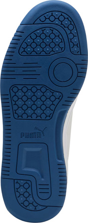 Buty dla dzieci Puma Rebound V6 Lo Mid biało-niebieskie 393833 28