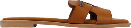Klapki damskie Lee Estill Slider Low brązowe 50251024 35A