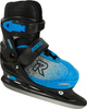 Łyżwy Roces Jokey Ice X czarno-niebieskie 450745 001