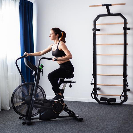 Rower treningowy powietrzny stacjonarny semi commercial HMS mp5458