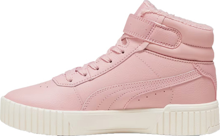 Buty dziecięce Puma Carina 2.0 Mid WTR różowe 387380 03