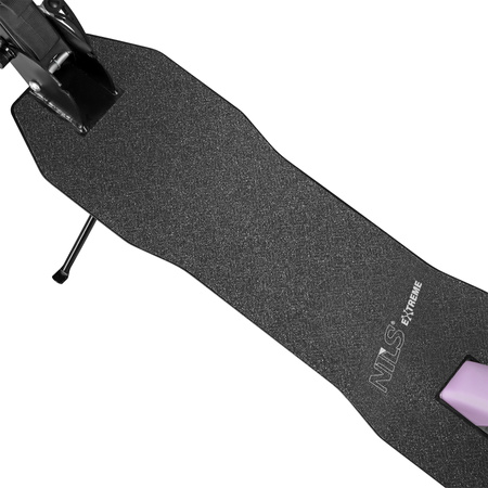 Hulajnoga miejska z hamulcem składana Nils Extreme HM183 różowa