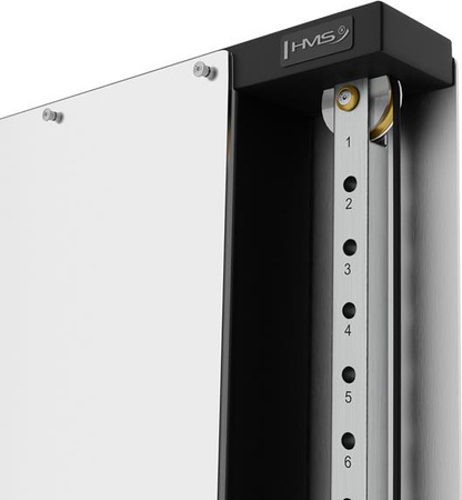 Brama przyścienna treningowa podwójna ze stosem HMS