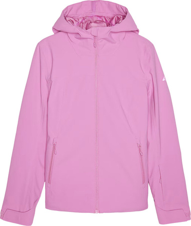 Kurtka narciarska damska 4F F572 różowa 4FWAW24TTJAF572 55S
